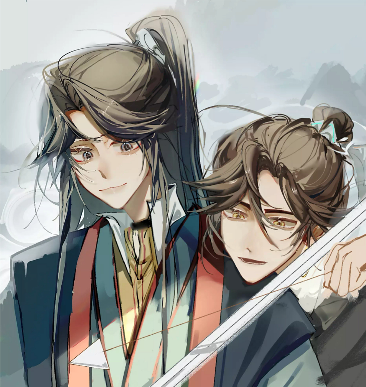 慕情,你看我们一直很默契#天官赐福# #花城谢怜