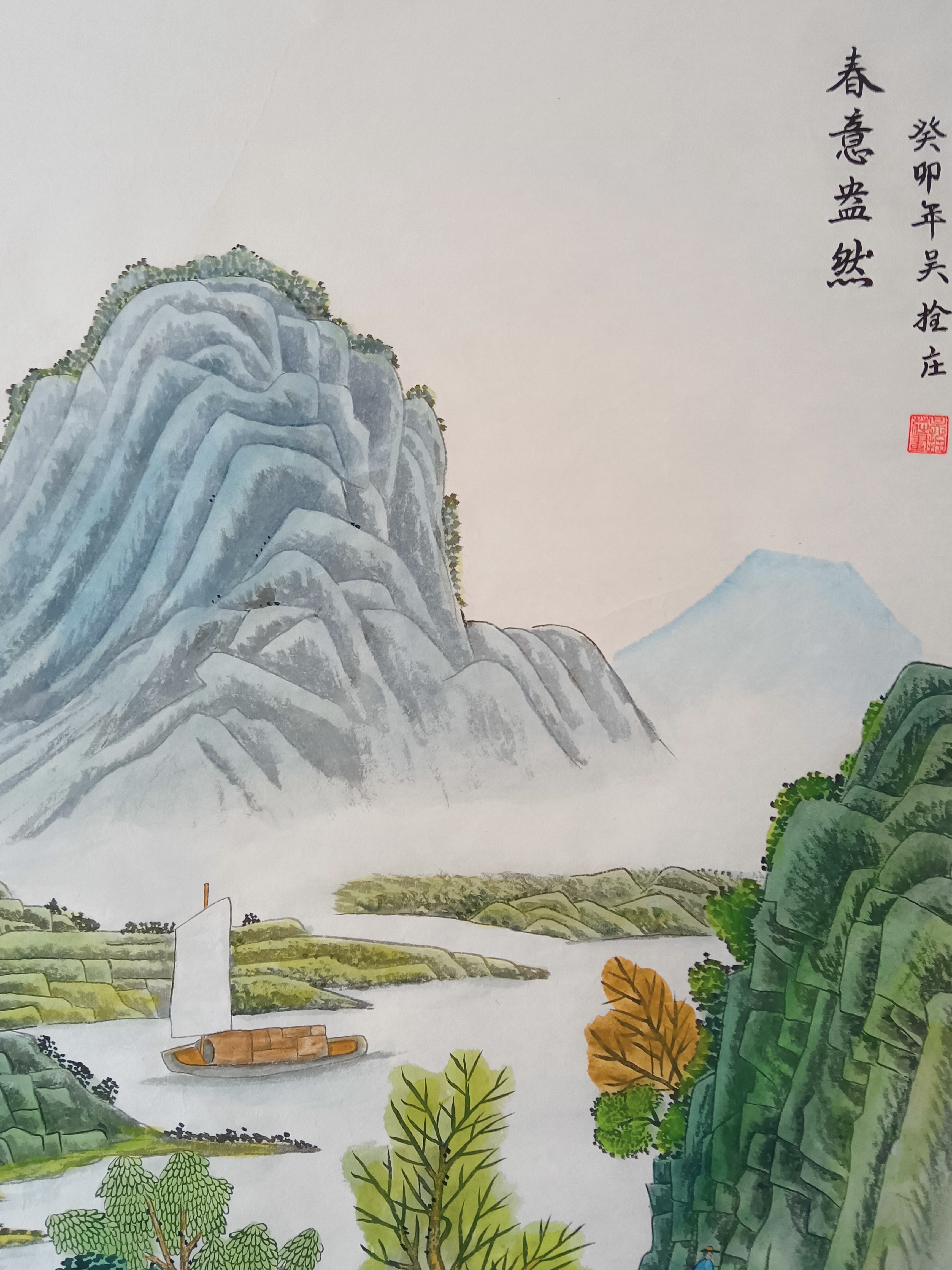 🎨 山水画中的世界,总是让人心驰神往.