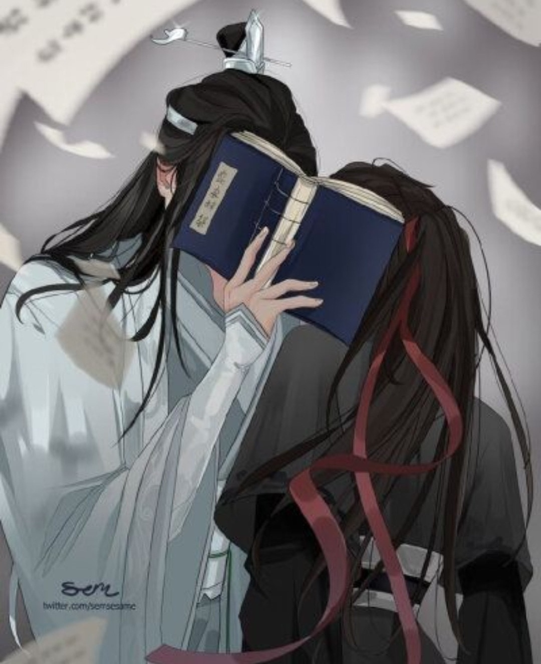 真是十分和谐的画面呢!#魔道祖师# #二次元专属交流地