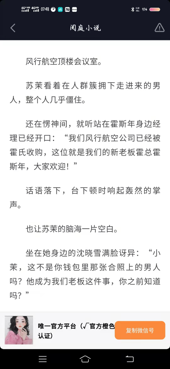 完结小说《苏茉霍斯年》又名《苏茉霍斯年/风行航空顶楼会议室》苏茉