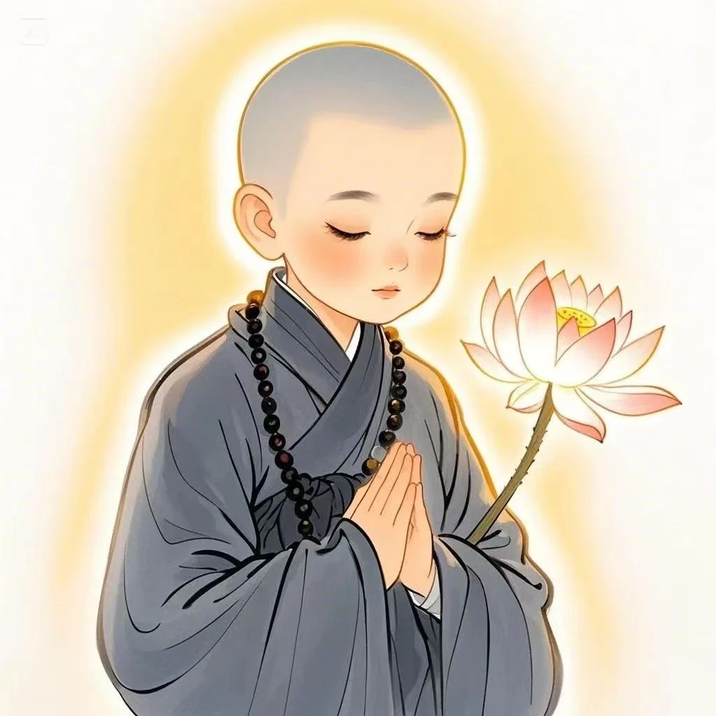 深信机法专持诵, 吹绽莲心法喜乐无穷. 佛王弥陀施大愿, 接引娑婆眷