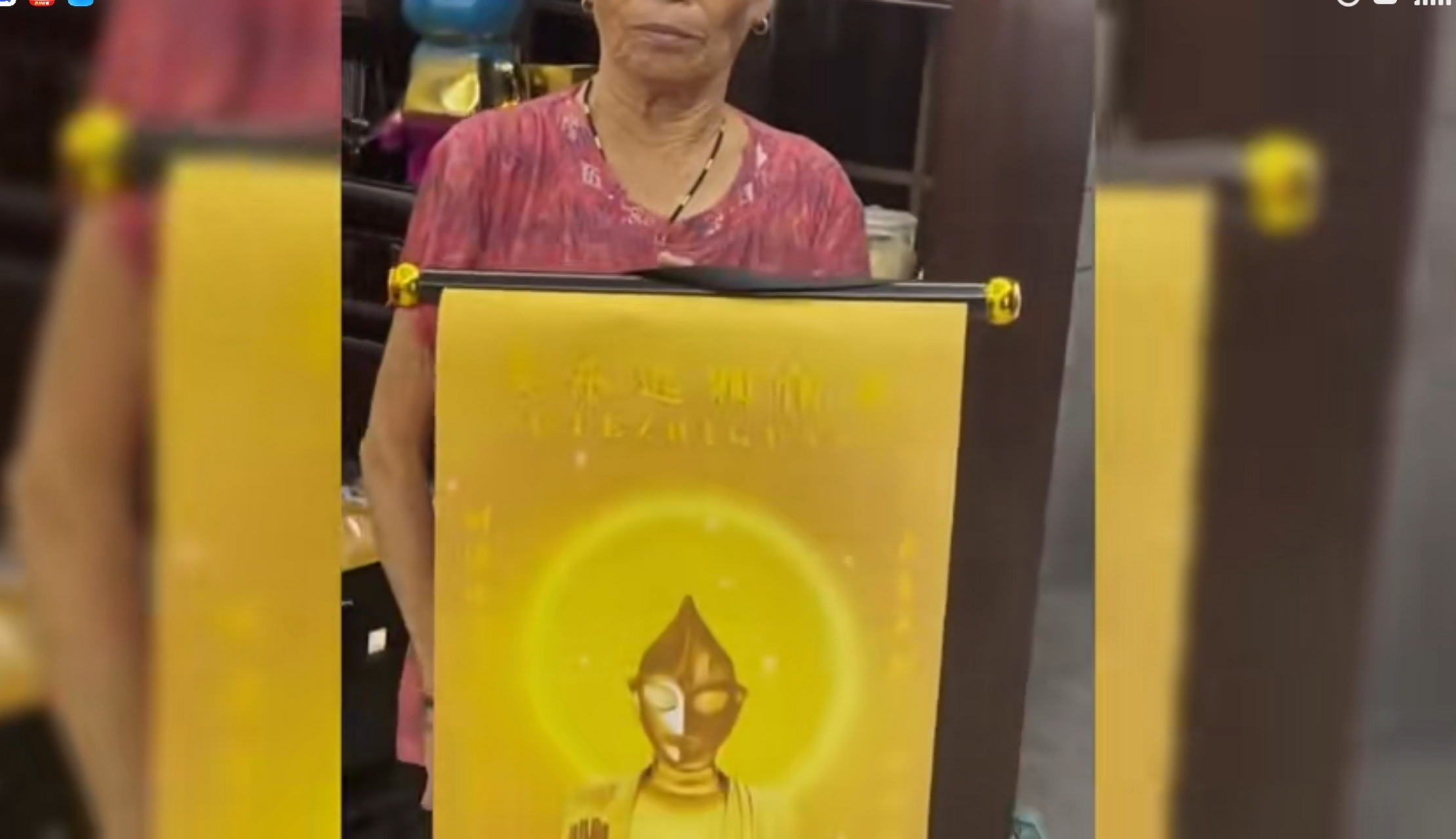 孙女把观音像换成奥特曼像,奶奶拜了一个月发现后,气炸了.