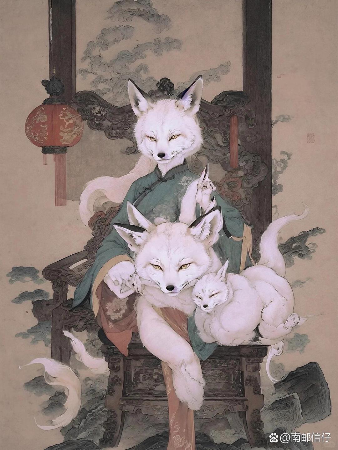 动态连更挑战# 狐妖媚人:《阅微草堂笔记》新译  远房堂兄旭升说,村