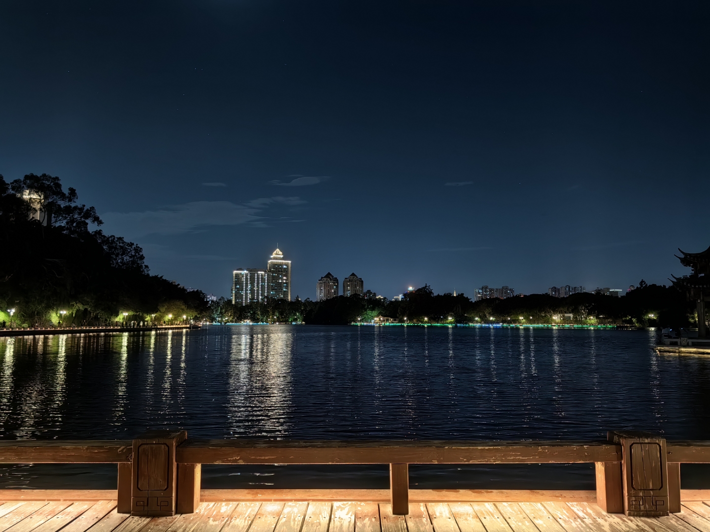 福州左海公园夜景#随手拍