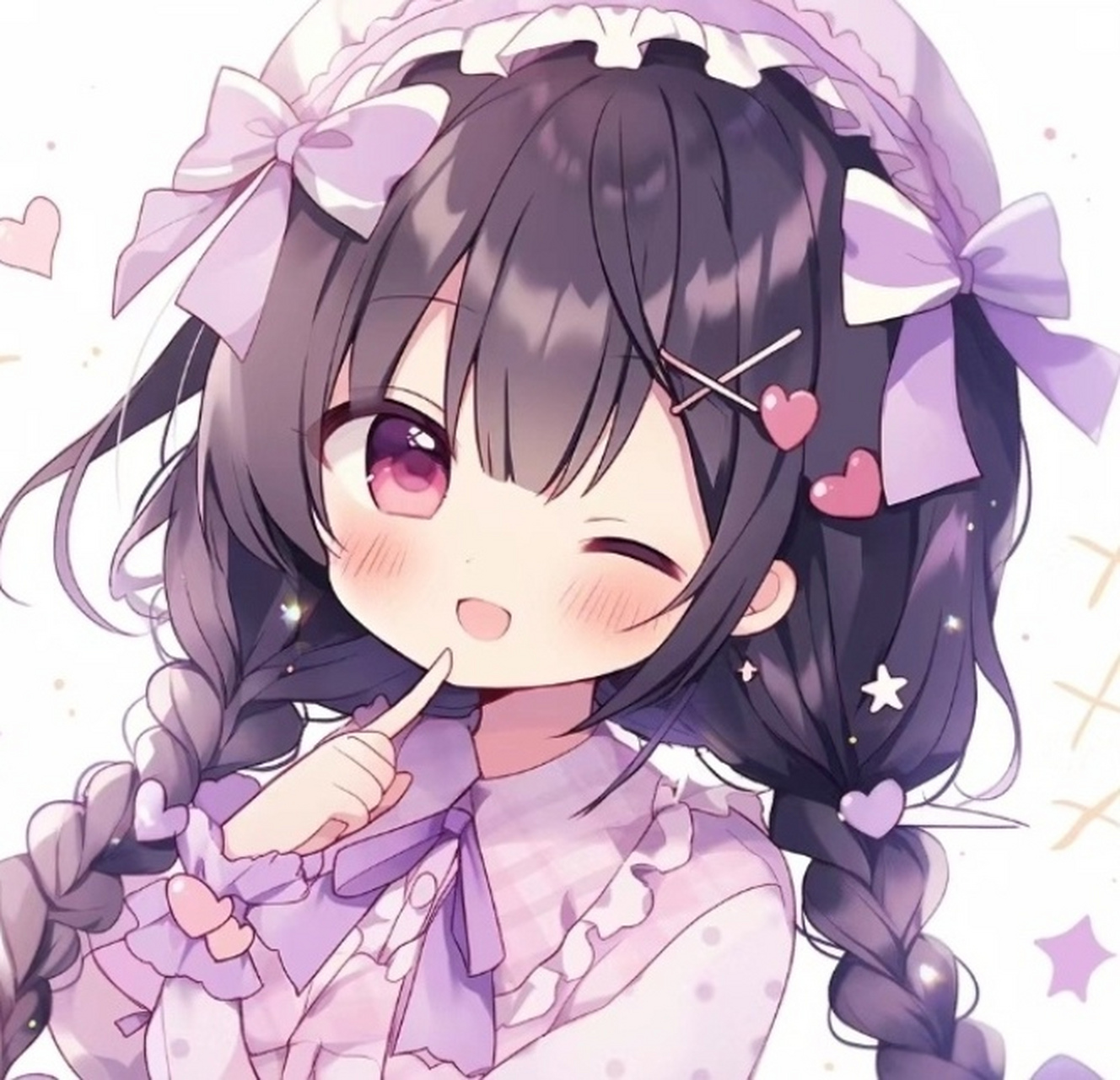 可爱动漫女生头像 超适合小仙女们的93爱动漫女生头像,来喽~就问你