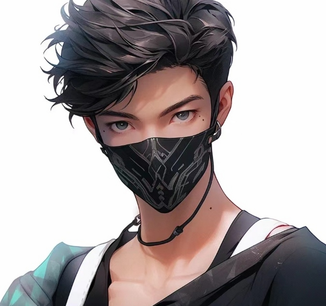 男生动漫头像 男生戴口罩的动漫头像再来16615波儿~酷酷哒,也帅帅