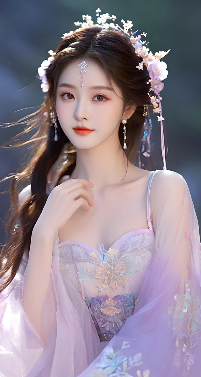 古典汉服美人图手机壁纸,真滴好看7815,有温婉大气的唯美感~~我