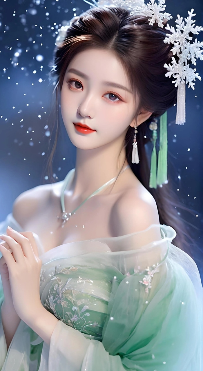 手机壁纸 古典汉服美人图手机壁纸真滴好看7815,有温婉大气的唯美