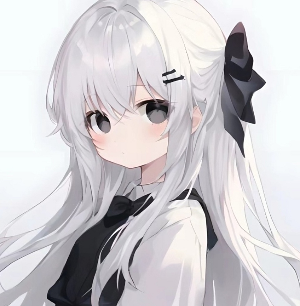 女生动漫头像 分享16615波灰瞳女生动漫头像, 高级灰给人的感觉很