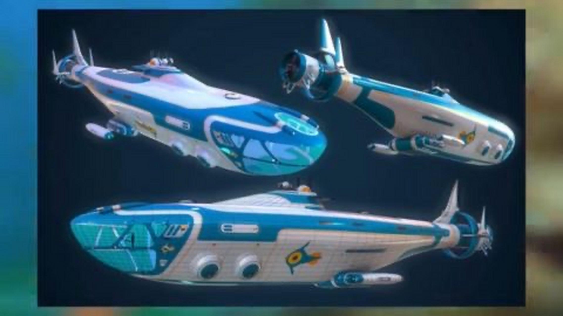 深海迷航/零度之下:海鲨号概念图 非官方概念图dlc#深海迷航