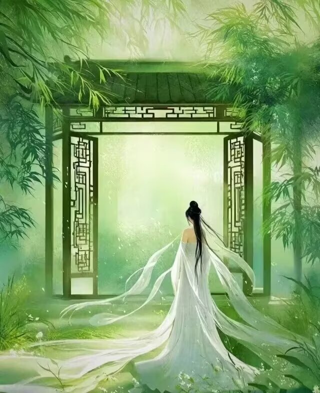 为我诗瑶谱. 一帘幽梦何来赴?几点幽思不知处. 此刻更深人间悟