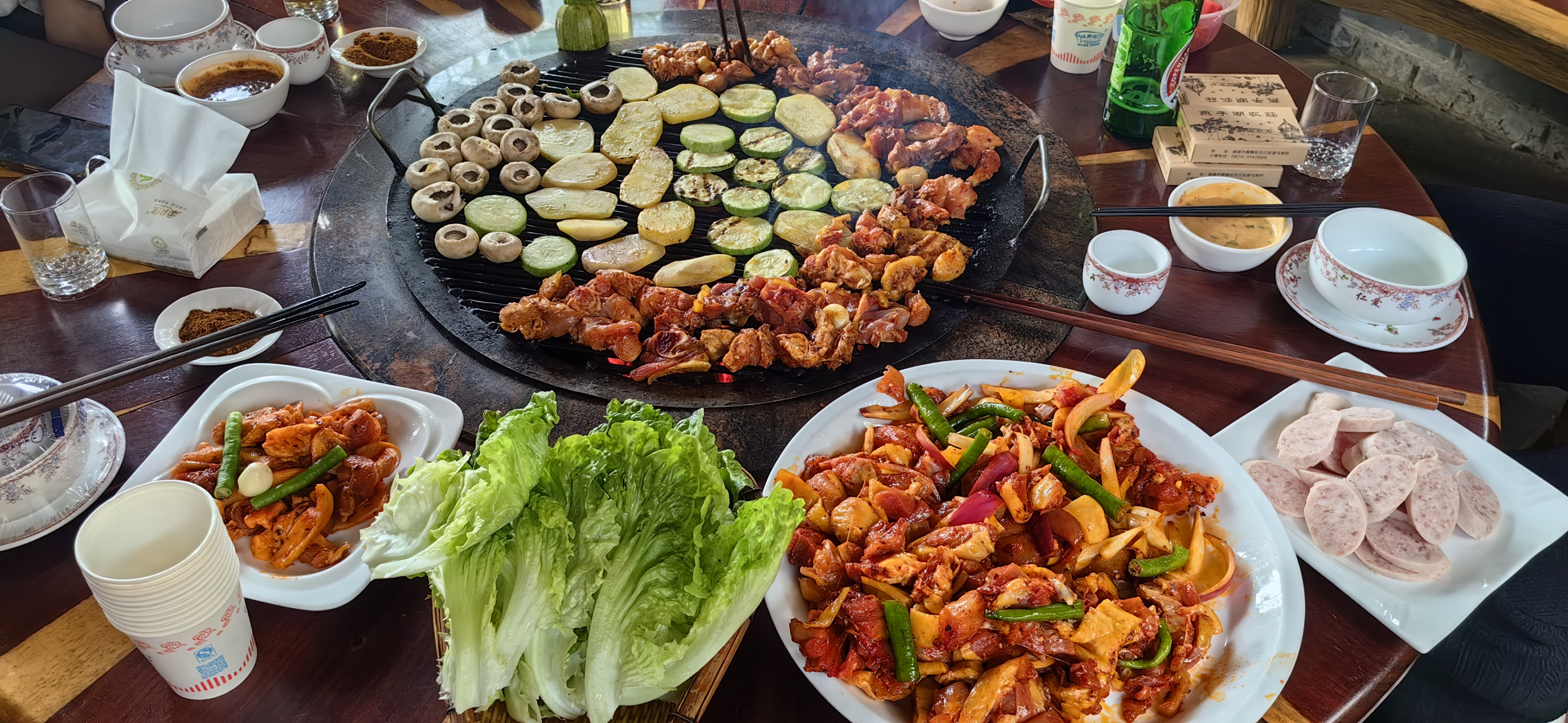 曲靖沿江燕子湖农庄休闲烧烤好地方#旅行摄影