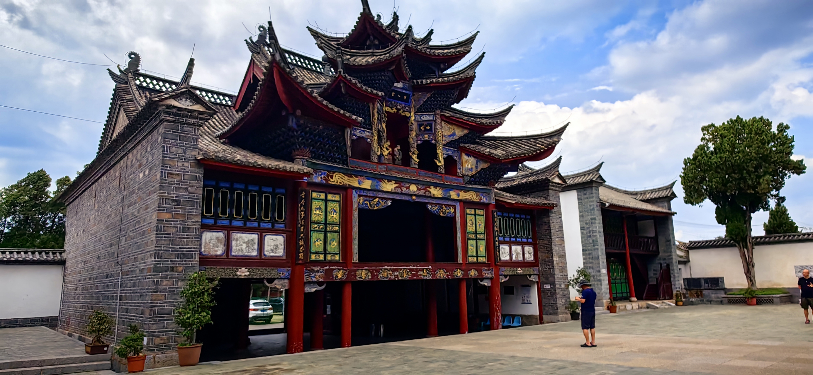 旅行摄影# 会泽江西会馆历经300年风雨,堪称中国古建筑经典之作.