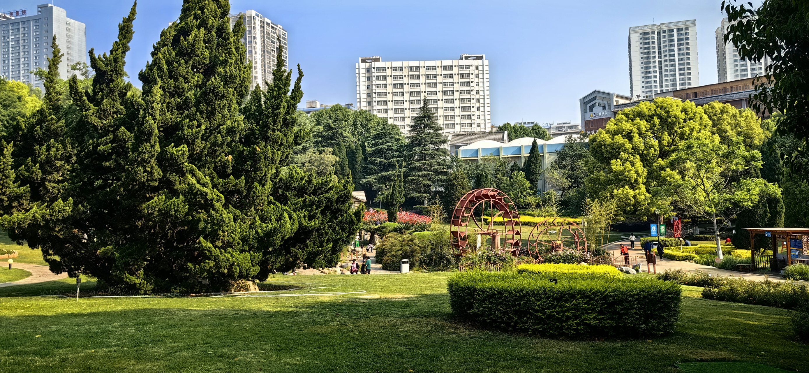 记录旅行风光# #记录我的城市吧# 曲靖龙潭公园春意盎然