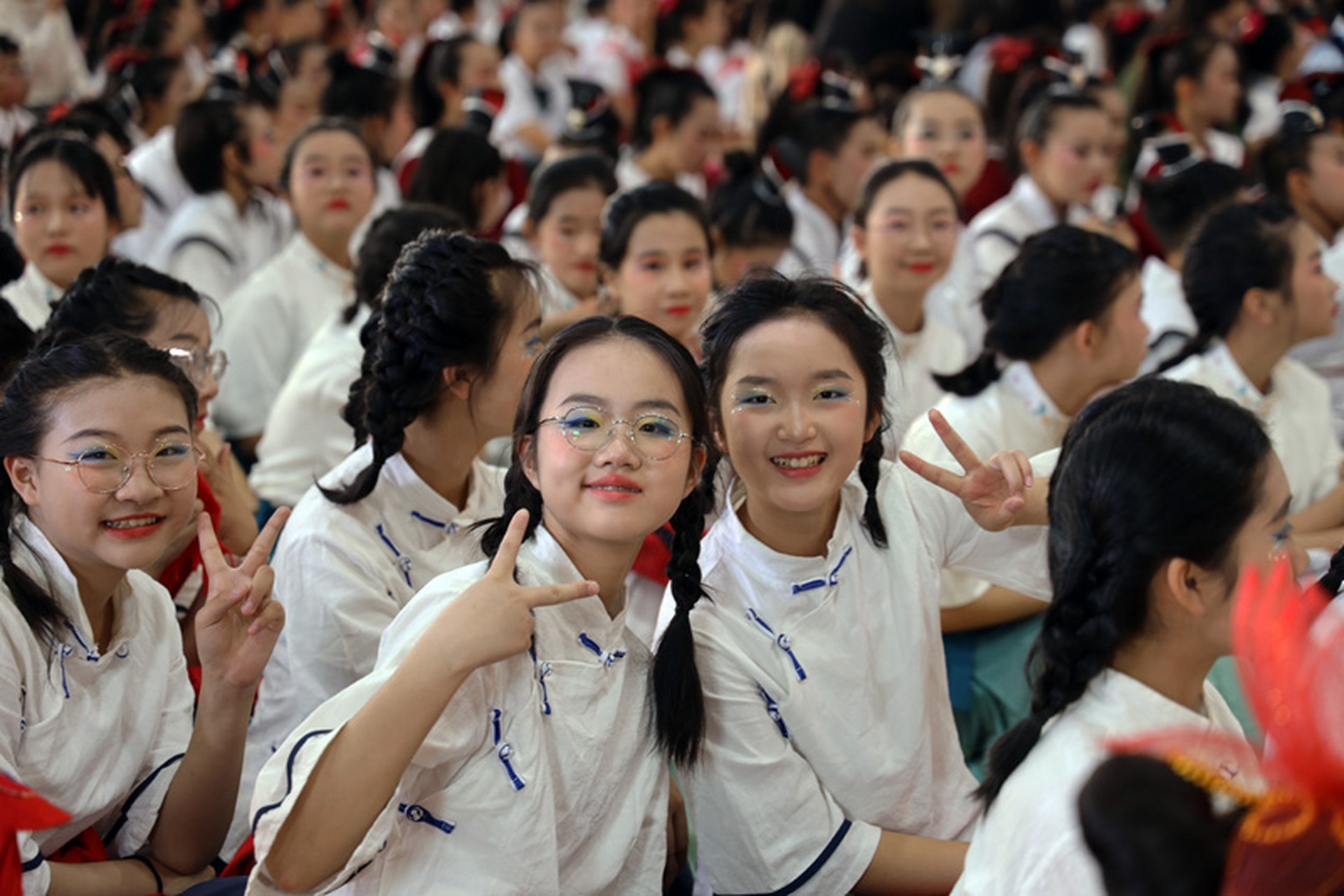 遇见美好# #记录我的城市吧# 青春万岁-曲靖市卓立学校艺术节剪影