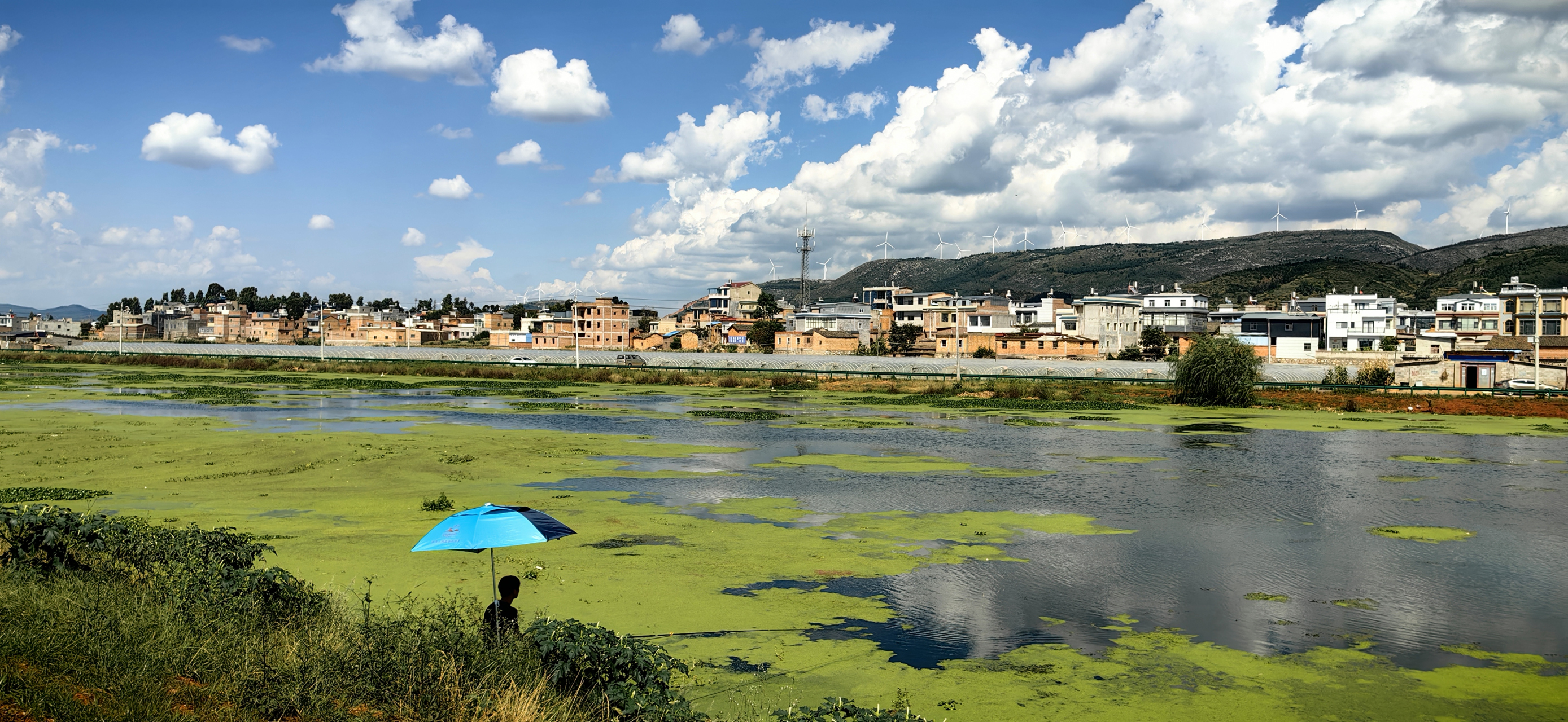 风景摄影# 曲靖陆良坝子盘江风光