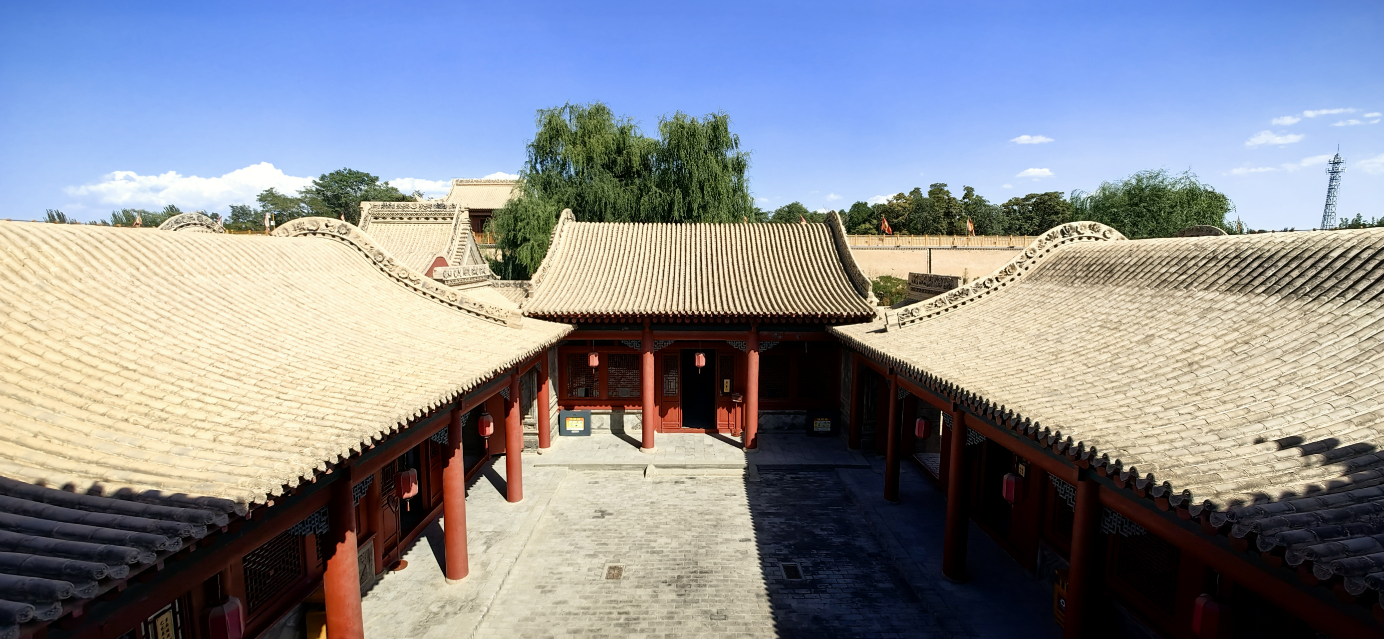 青铜峡市峡口镇董府,是清末著名将领,甘肃全省总提督董福祥的府邸,是