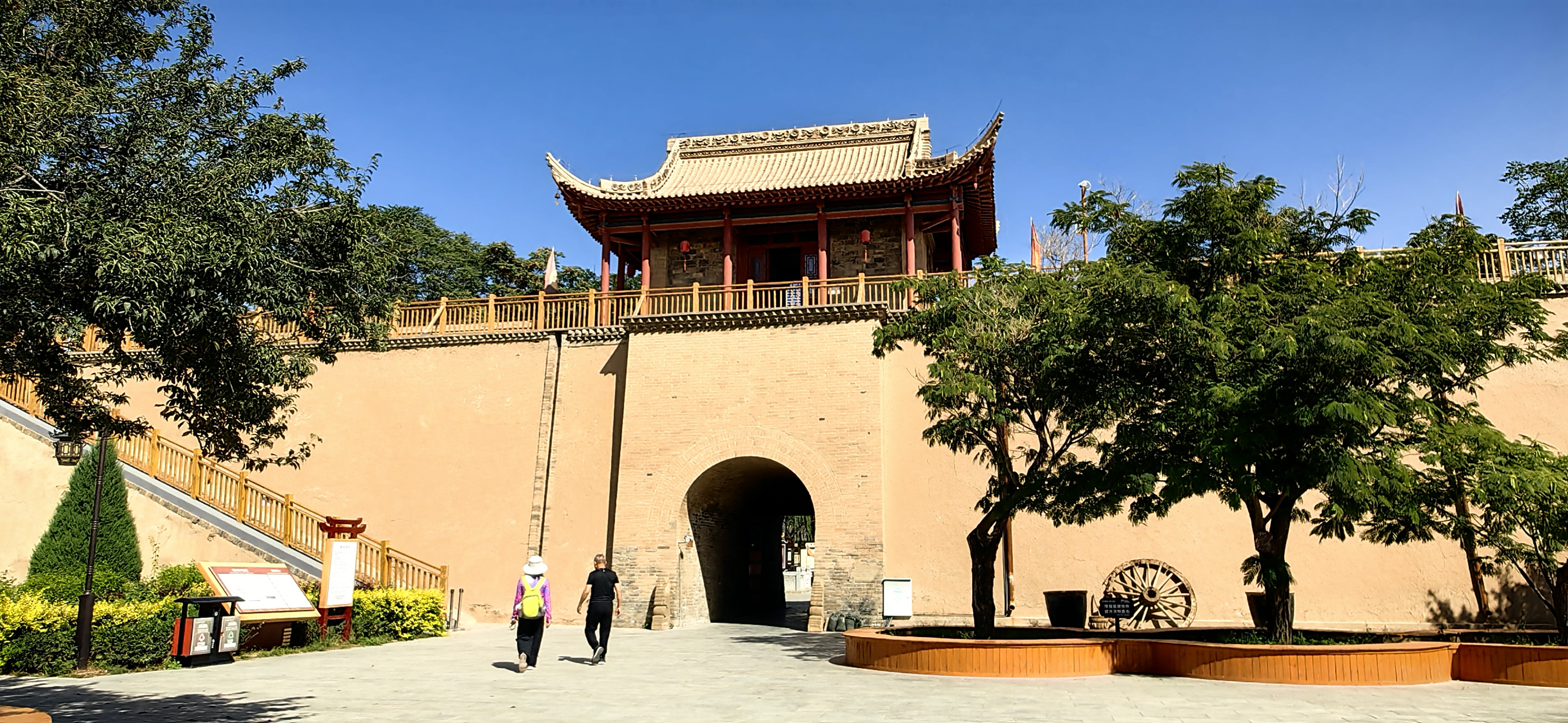 旅行# 青铜峡市峡口镇董府,是清末著名将领,甘肃全省总提督董福祥的