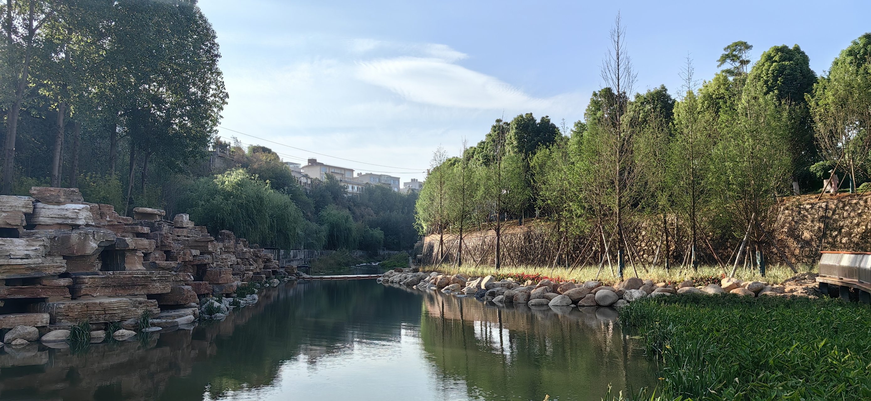 曲靖市河滨公园和寥廓山公园感觉环境越来越美