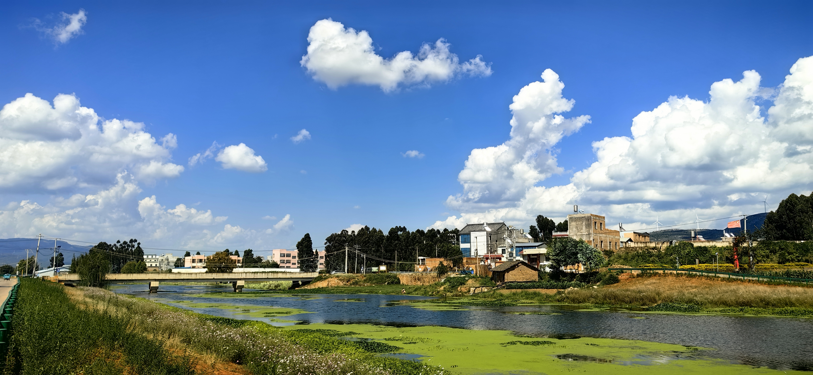 风景摄影# 曲靖陆良坝子盘江风光