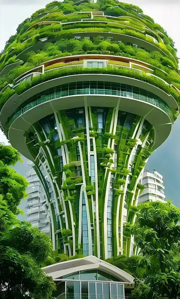 漫步在繁华都市,👀突然闯入眼帘的是这座巨大的圆柱形建筑,仿佛