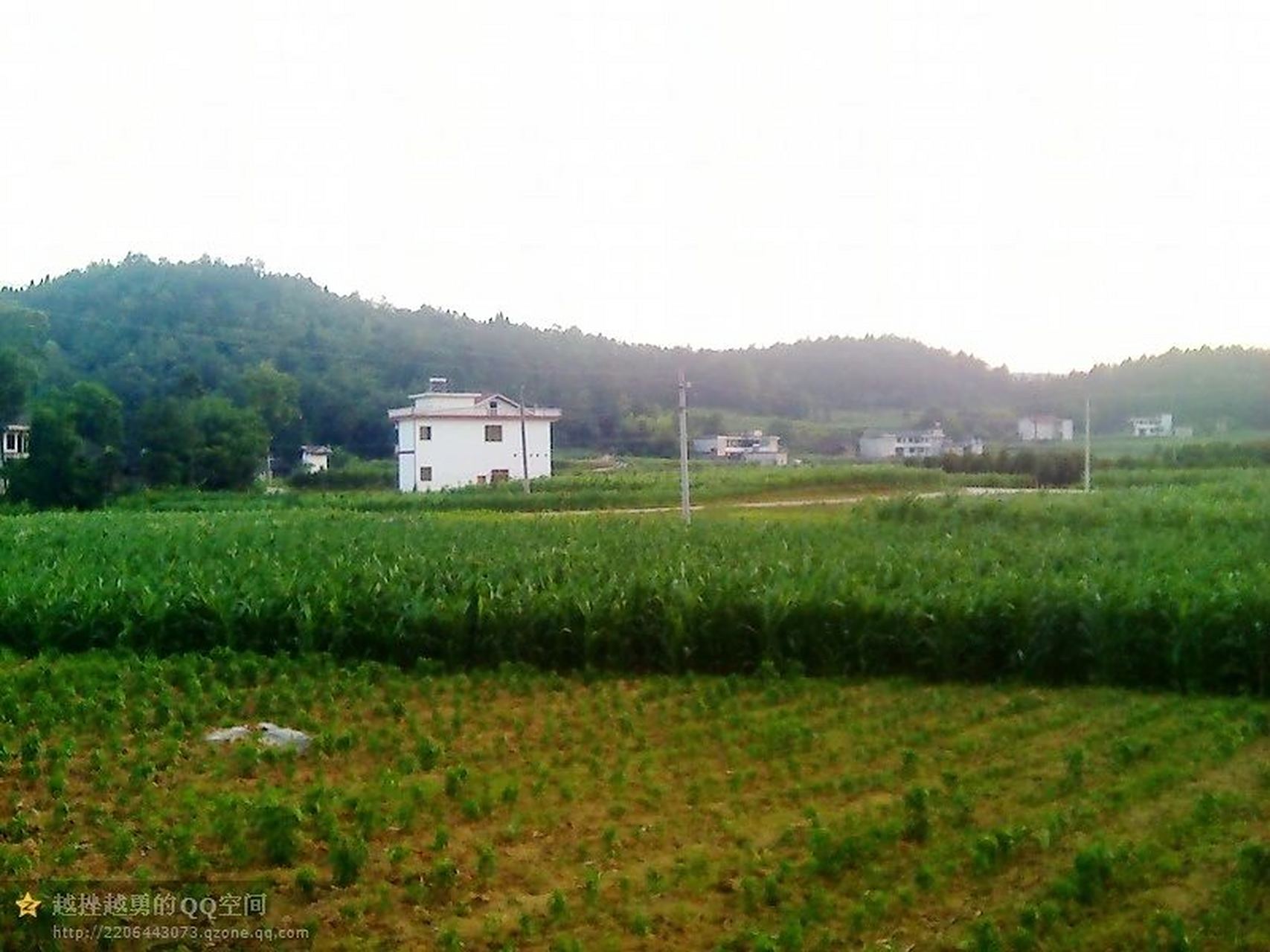 贵州省遵义市余庆县松烟镇,乡村景象.