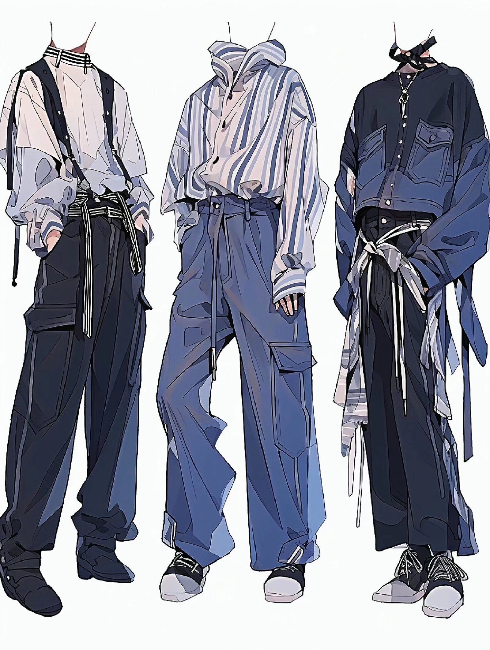 三位模特,三种风格,却同样出彩