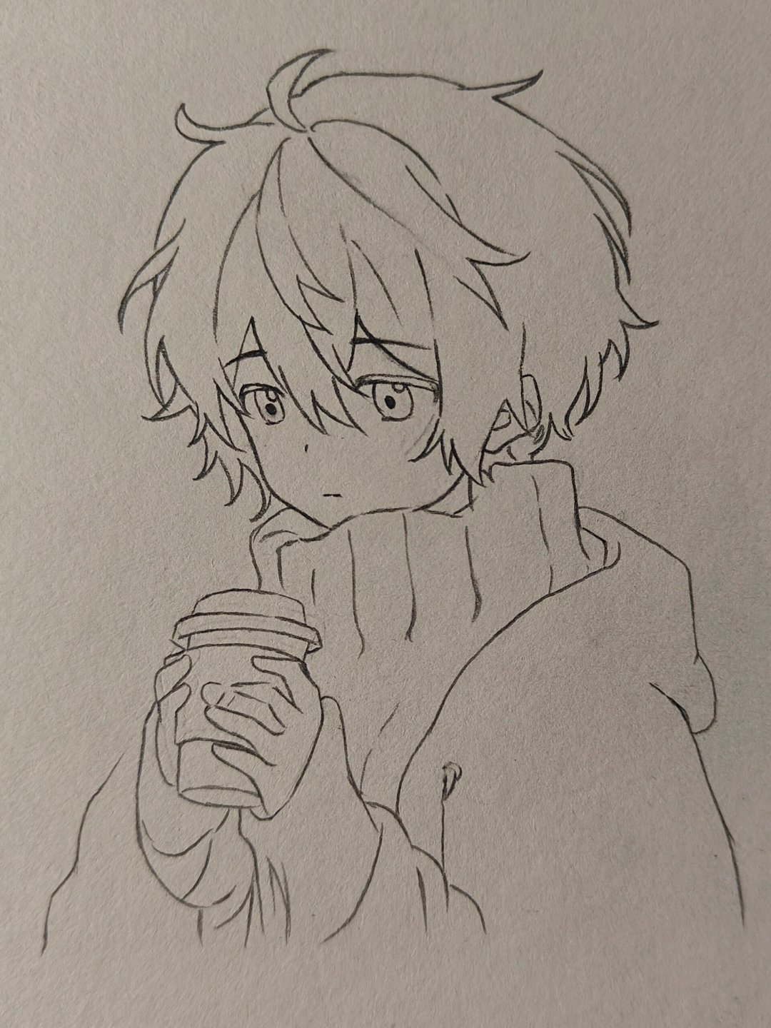 在一个冬日的午后,阳光透过窗户,洒