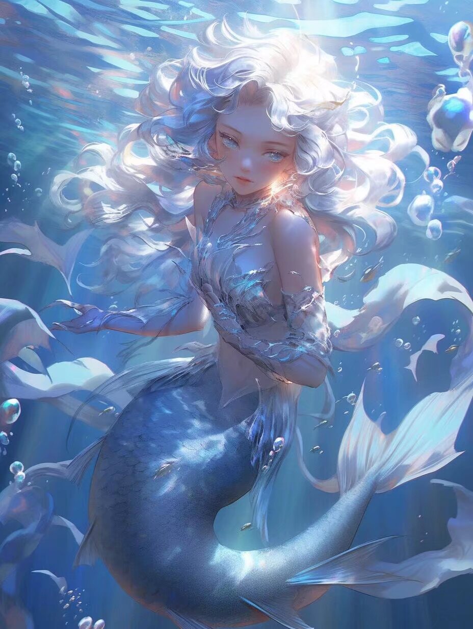 💖这美人鱼关注也太美了吧!