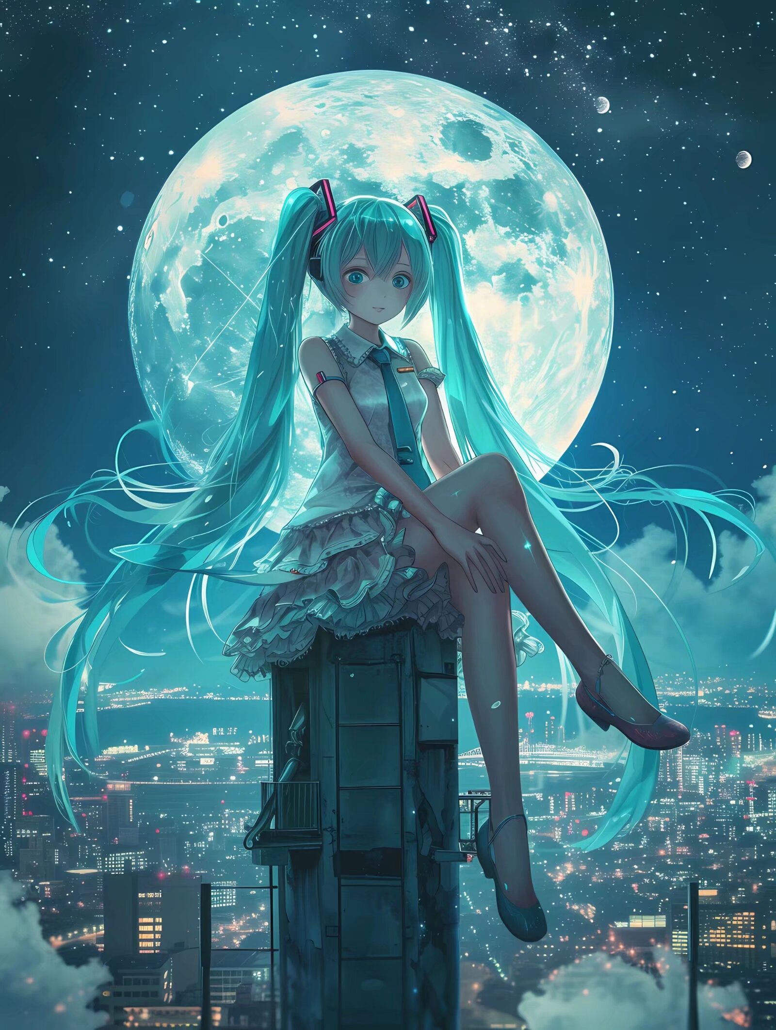 中秋初音壁纸图片