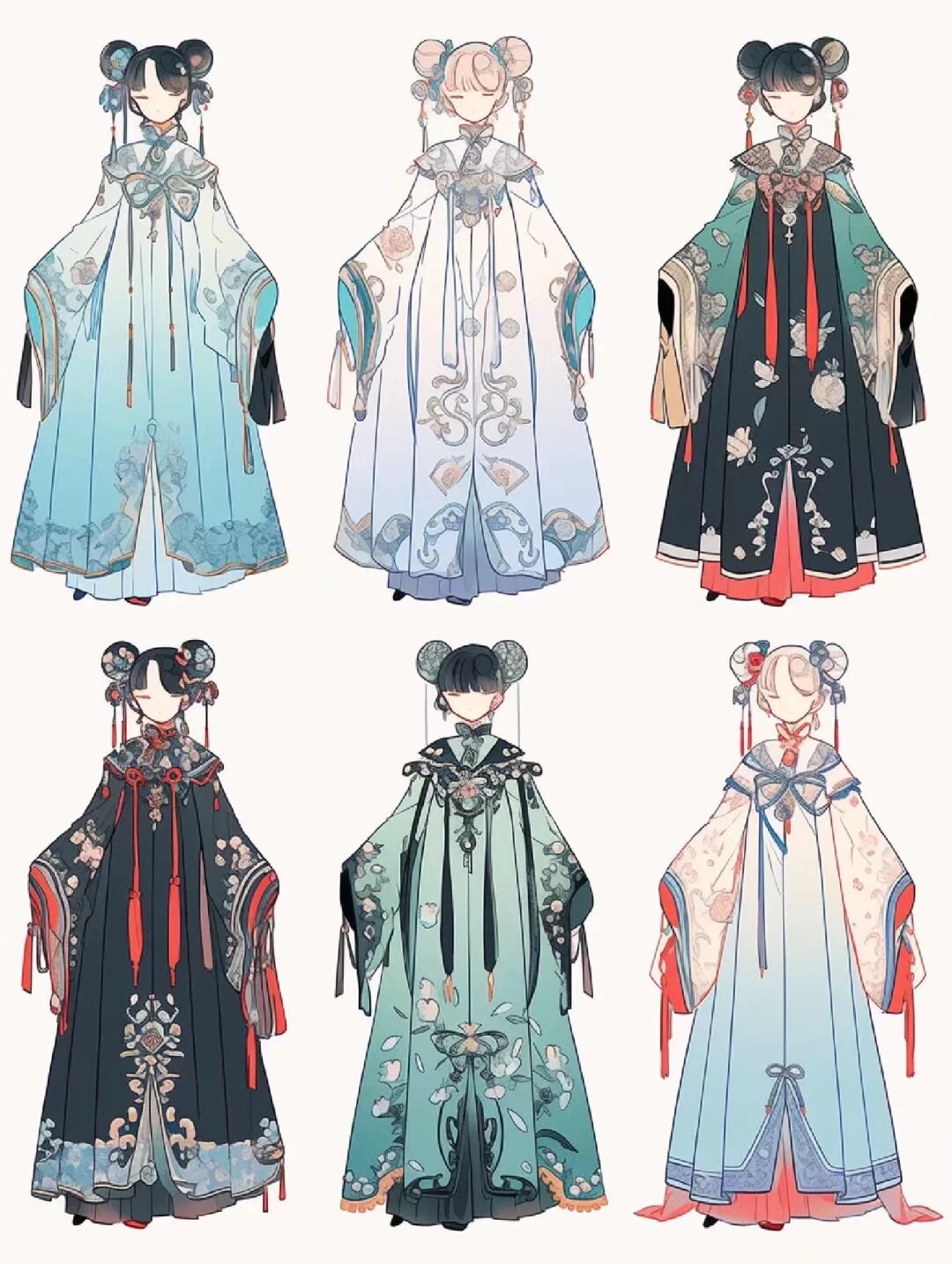 古装汉服是指具有古代(民国以前)元素的服装,其形制,面料等都有讲究