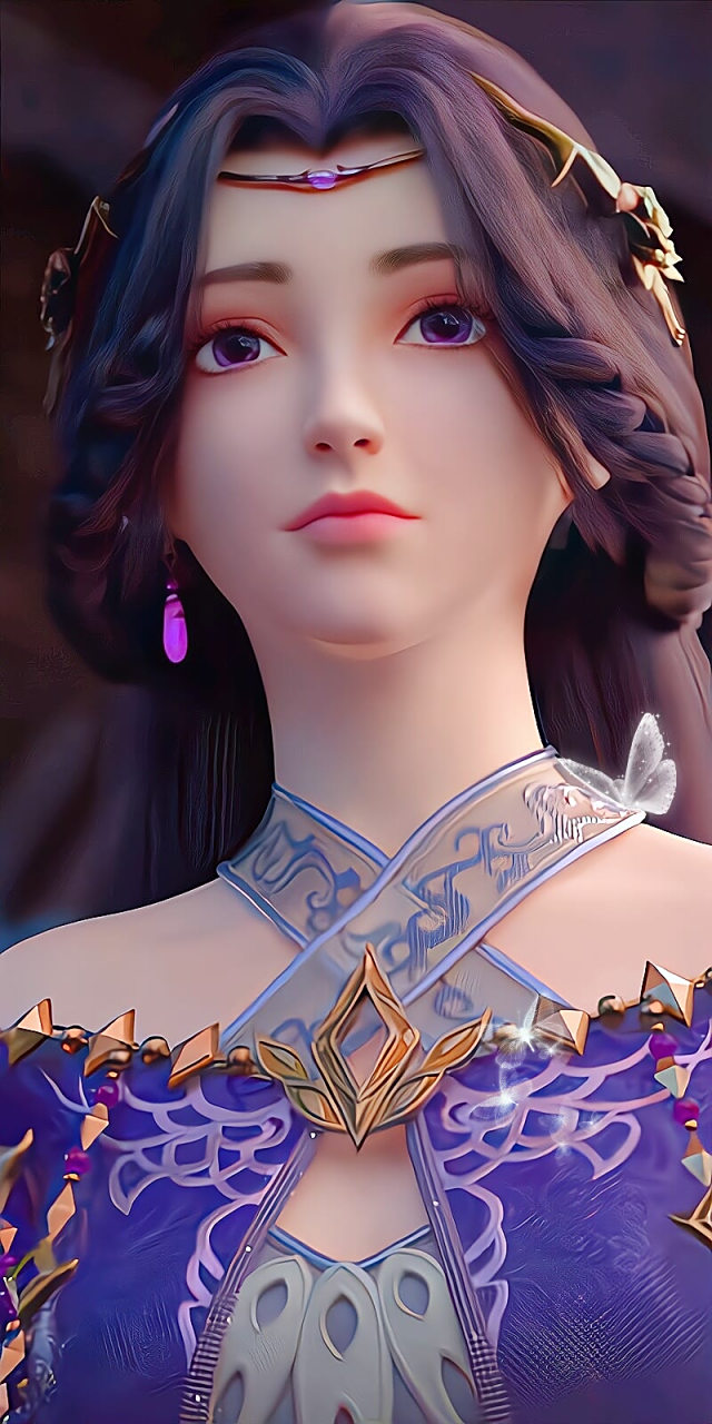 完美世界# #动漫美图# 三位女主最初的建模还是很好看的.