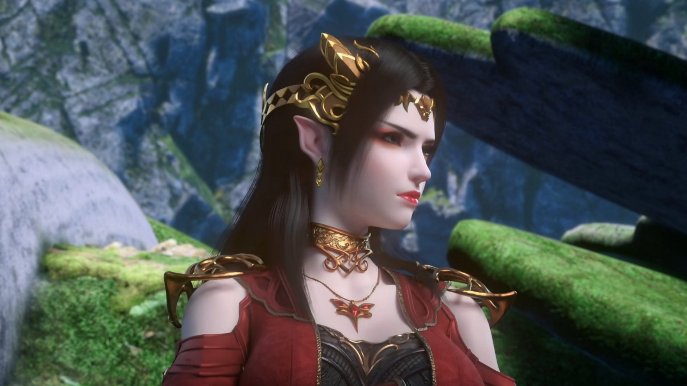 斗破苍穹年番# 彩鳞何曾受过这种委屈?