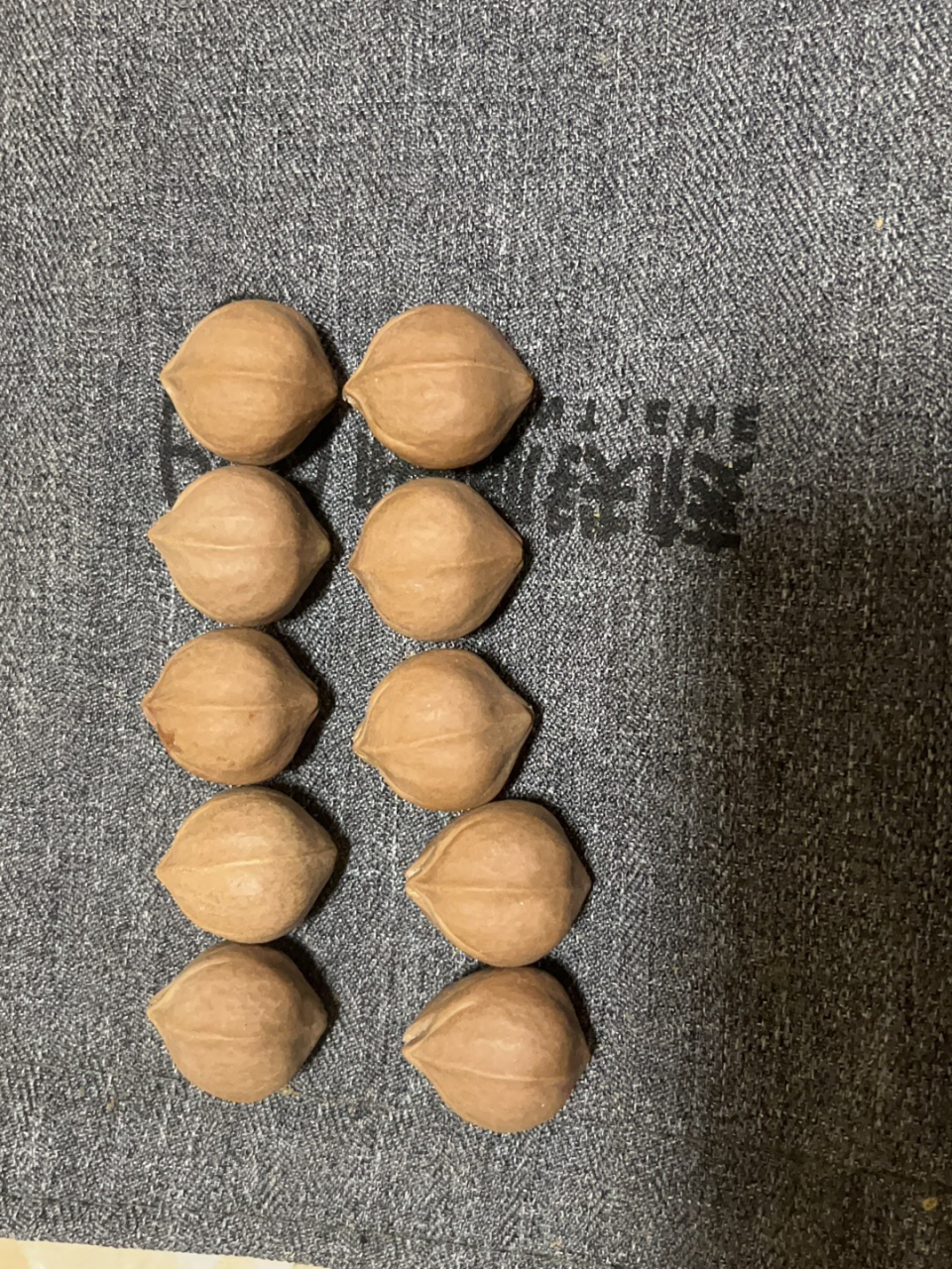 梅林下村铁核原皮素串天花板级别极致短圆饱满三花!21x2.