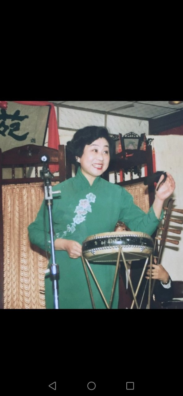 天津京韵大鼓白派老演员张雅丽