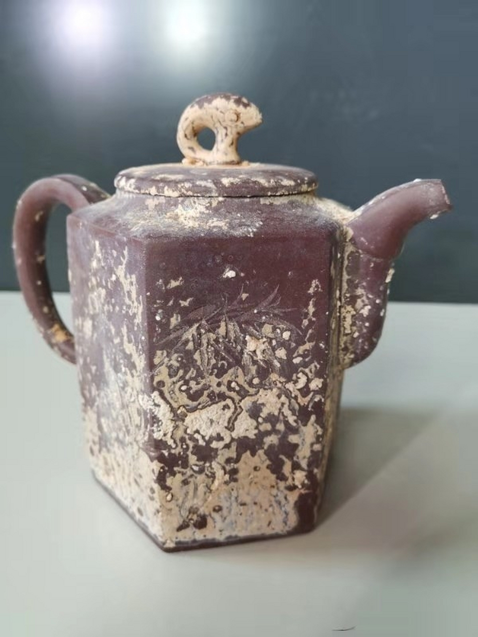 窖藏明代著名制陶大师金沙寺僧紫砂壶