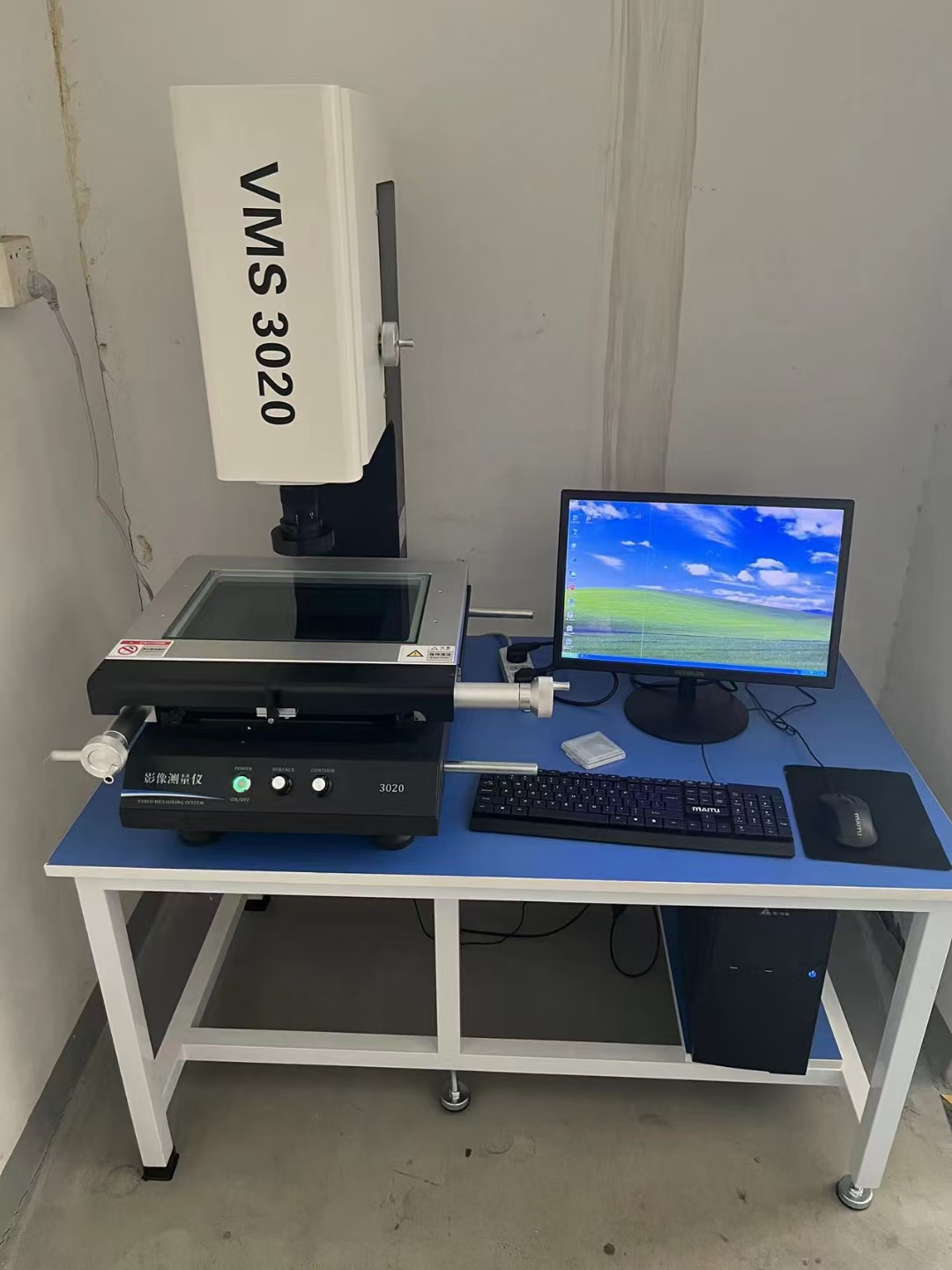 广东惠州影像测量仪vms-3020,广东科鑫仪器工程师安装,教机完成.