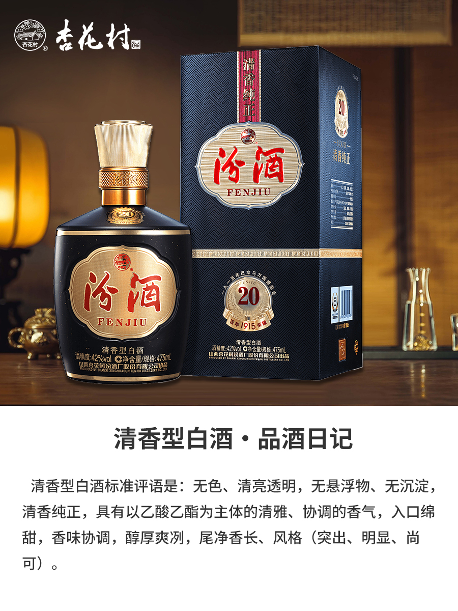 1每天认识一款酒|汾酒·巴拿马20 名称:汾酒巴拿马20 原产地:山西省