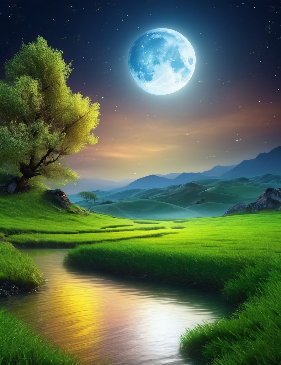 草原之夜多美呀! #2月图文动态激励计划