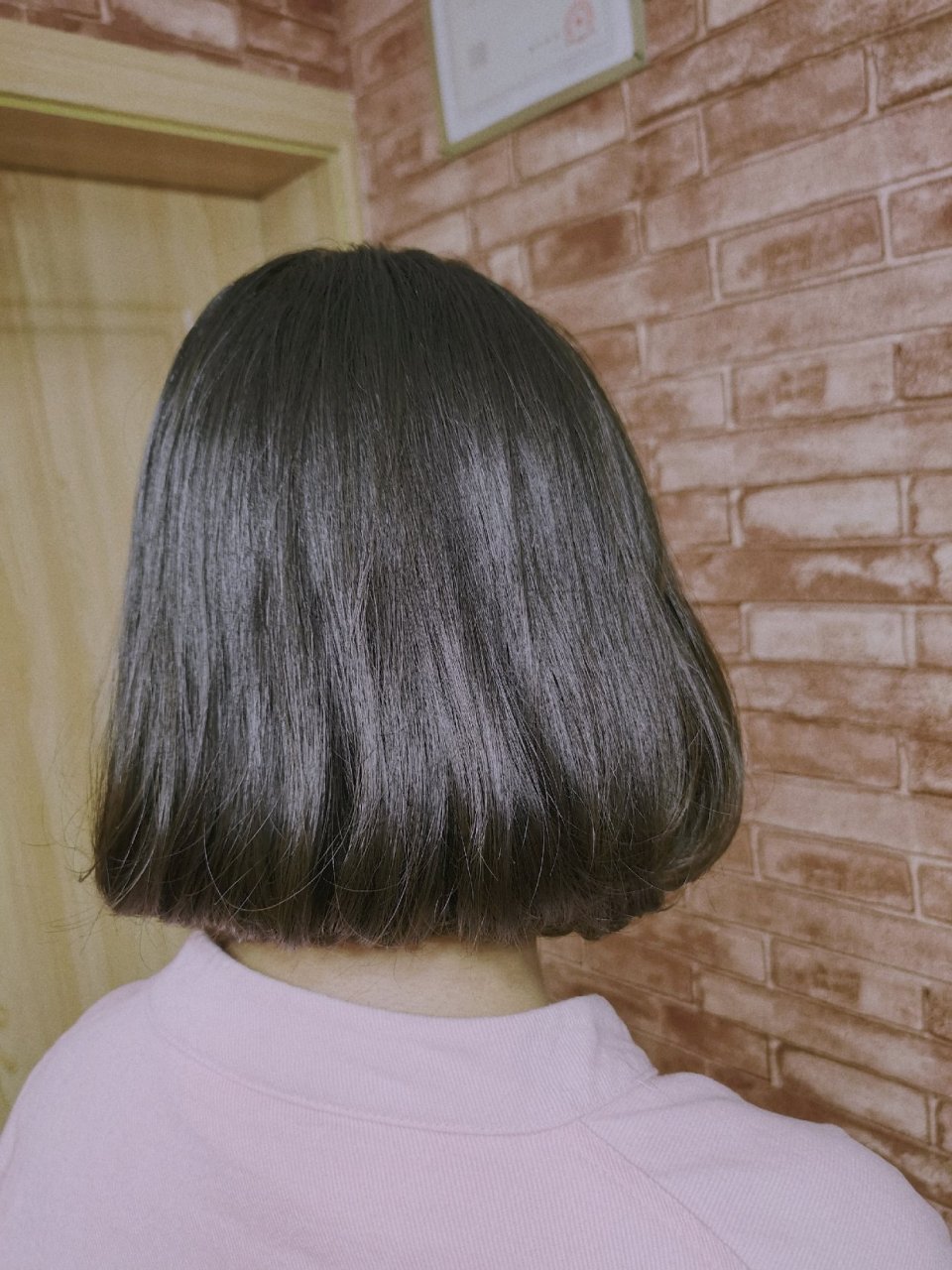 韩式内扣烫#短发设计