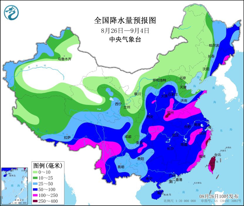中天气预报今日情况