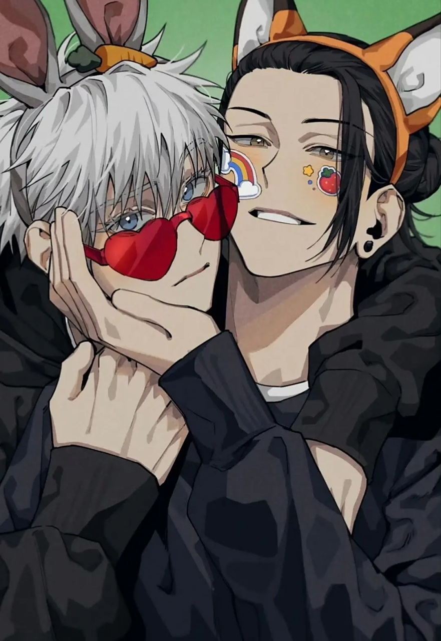 拍大头照就是要贴贴93 #咒术回战# #五夏# #五条悟# #夏油杰# #cp向