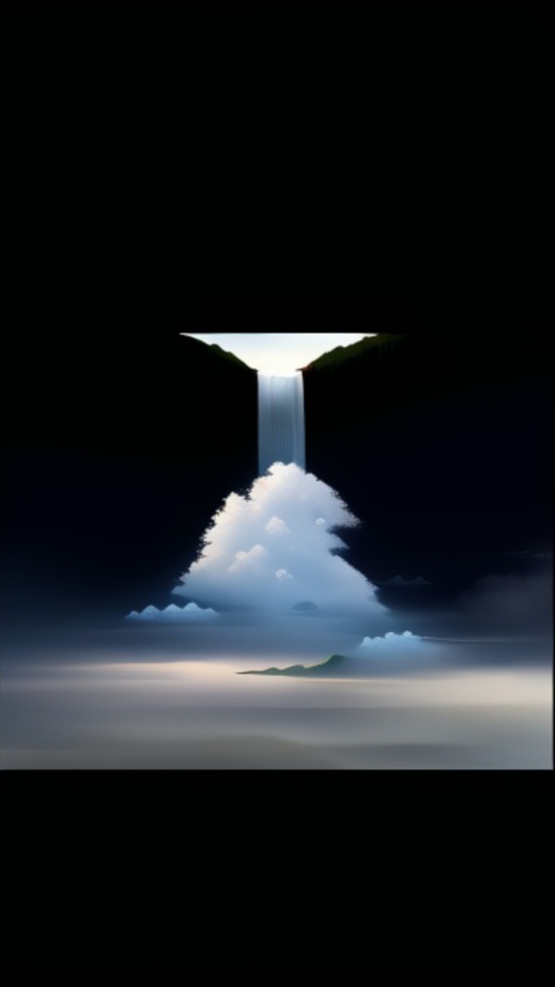 在这片梦幻般的天空之城,日落余晖洒满了每一个角落.