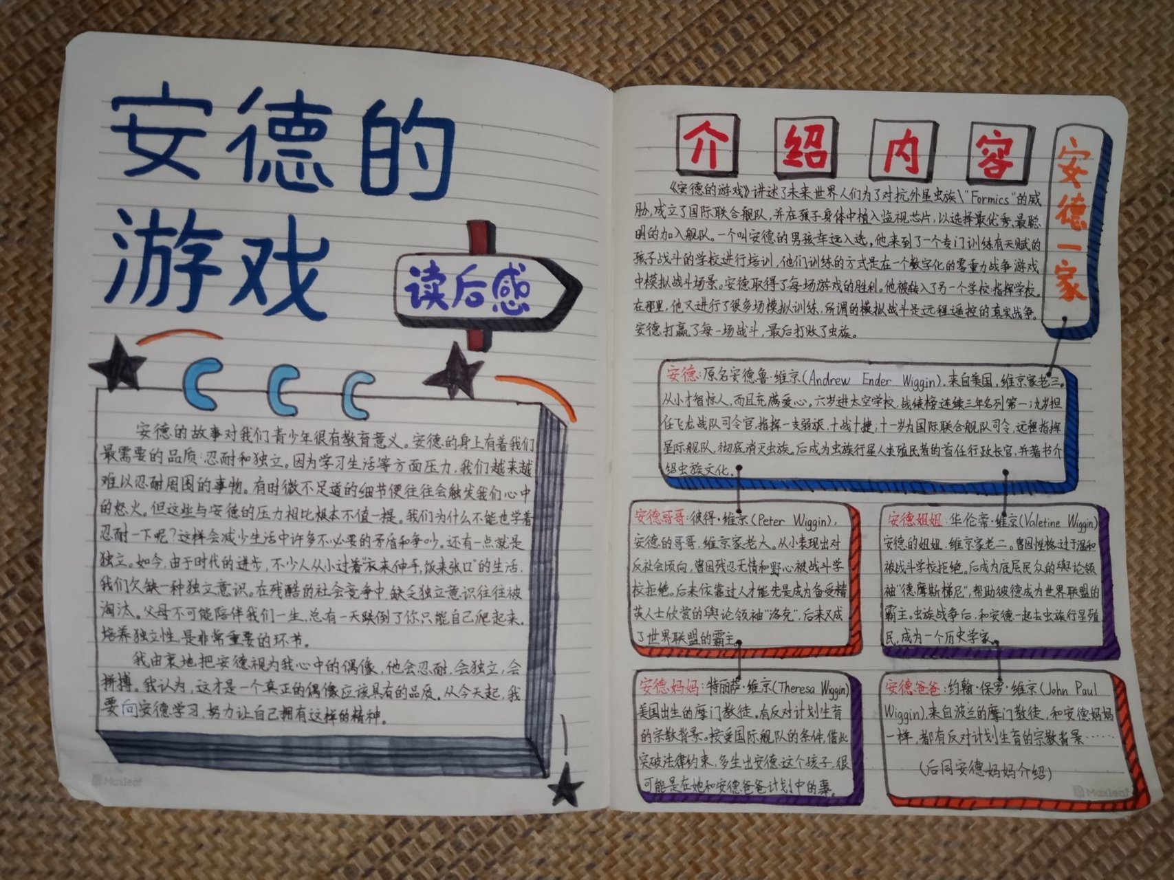 《安德的游戏》读书笔记
