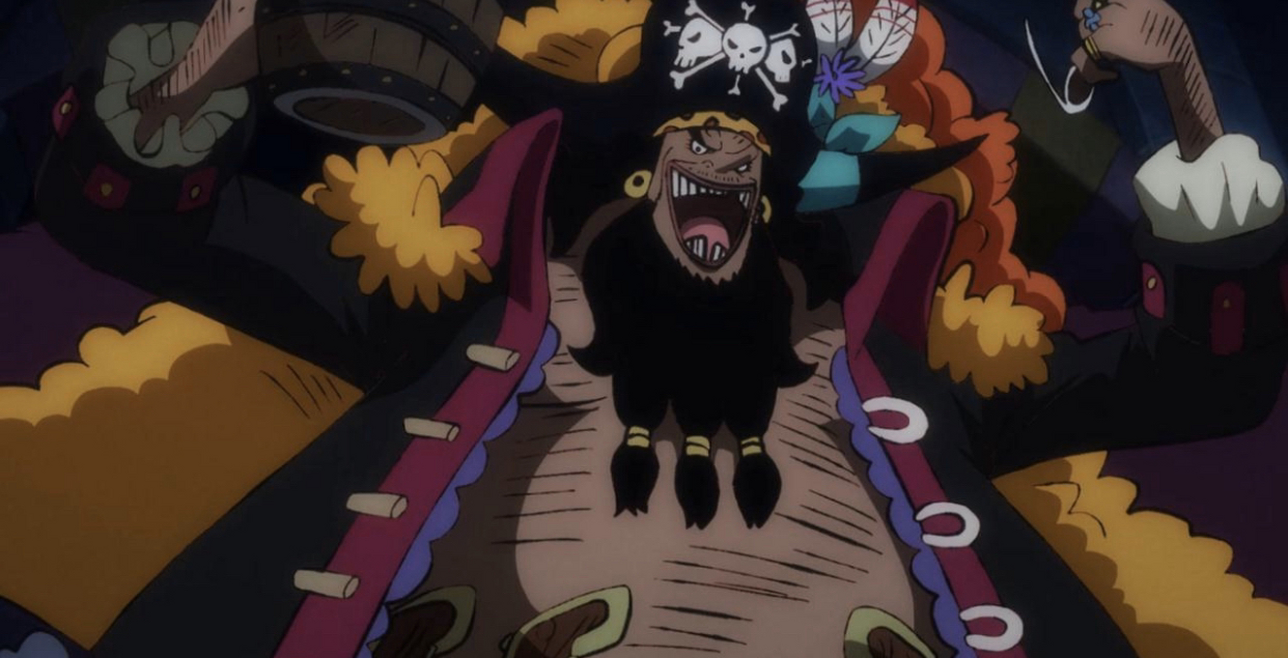 动漫天堂# 两年后登场的黑胡子,你觉得有哪些变化呢?[滑稽][滑稽]