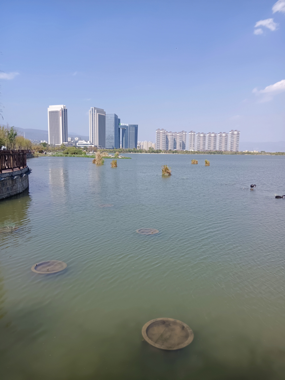 保山清华湖风景太美了.[赞同][赞同][心][心]