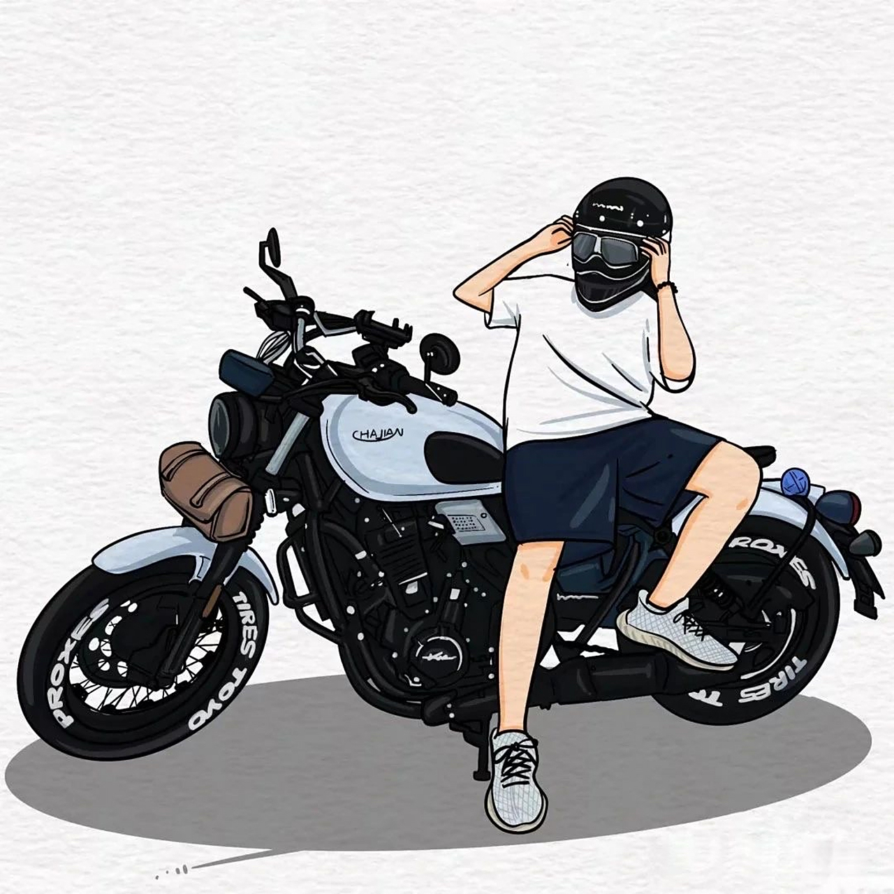 超厉害的摩托车头像霸气男头像 #机车头像# #霸气男生头像