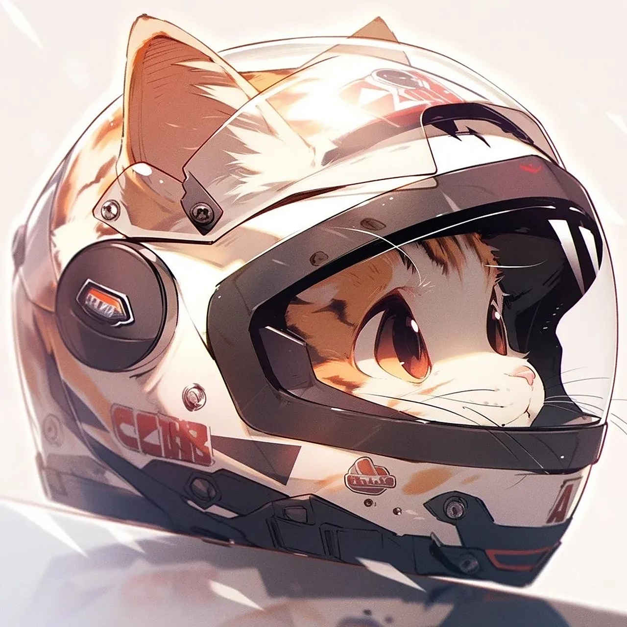 超可爱的卡通机车头像 #机车头像# #卡通头像