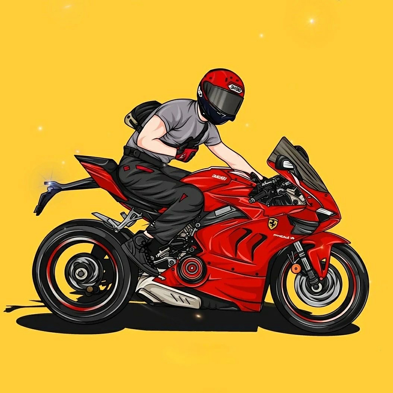 超厉害的摩托车头像霸气男头像 #机车头像# #霸气男生头像