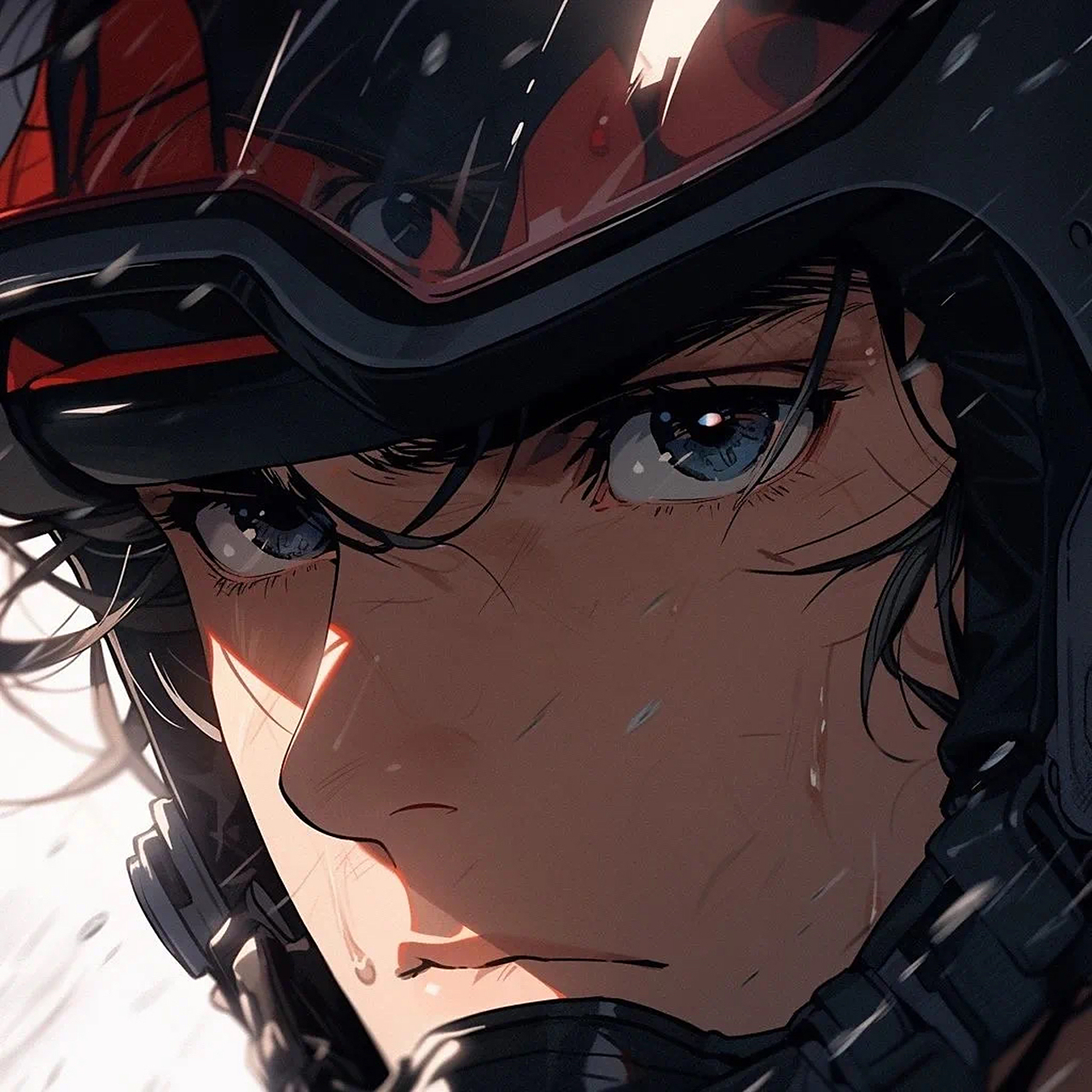 超帅气的机车头盔头像 #机车头像# #霸气男生头像